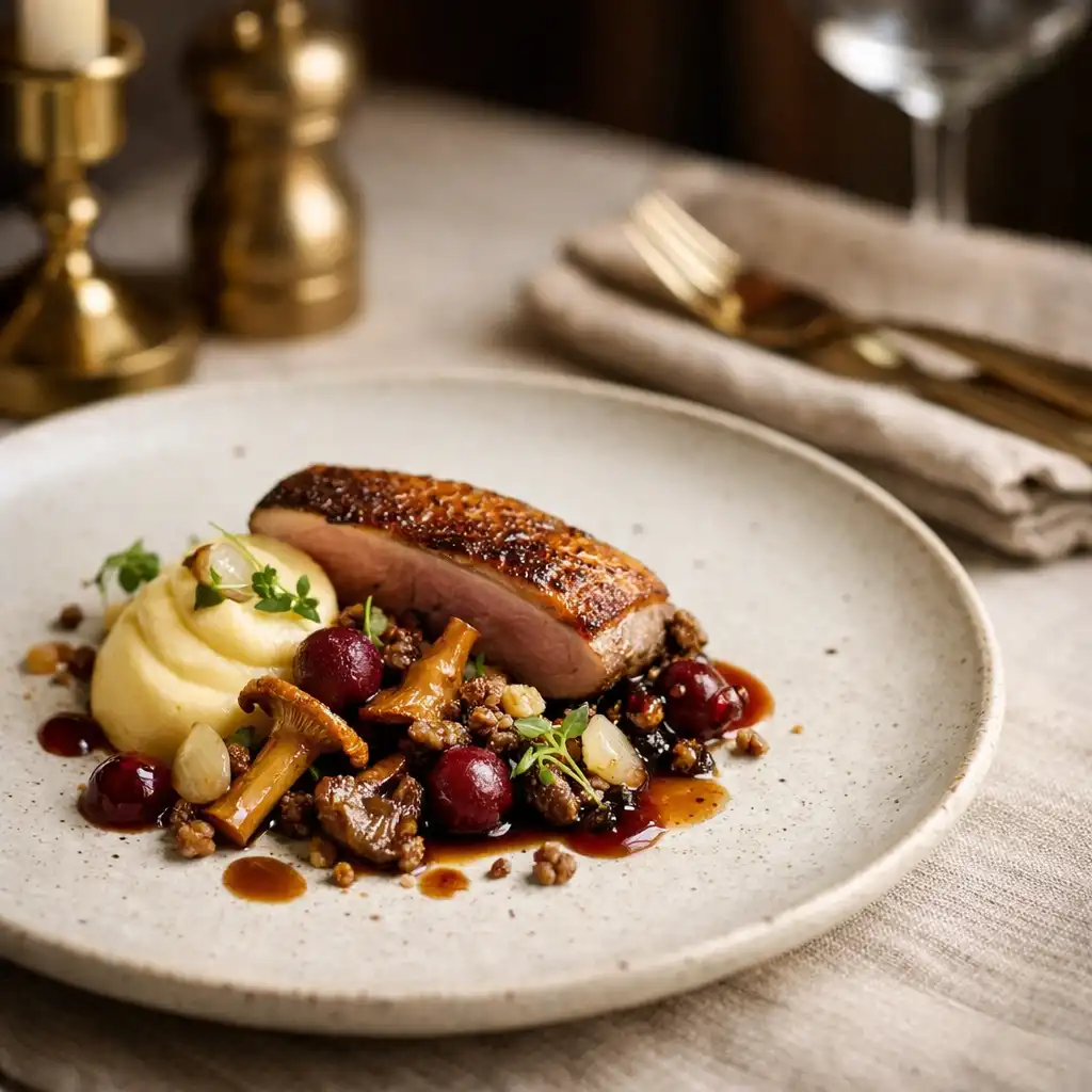 Fine dining danie w DomSpotkan